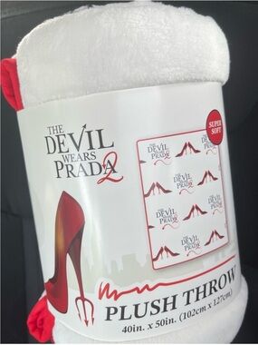 Devil Wears Prada Plush Throw